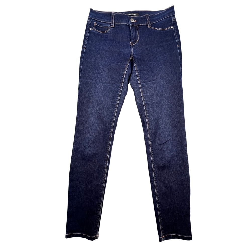 White House Black Market Dark Wash Skinny Leg Jeans Womens Size S